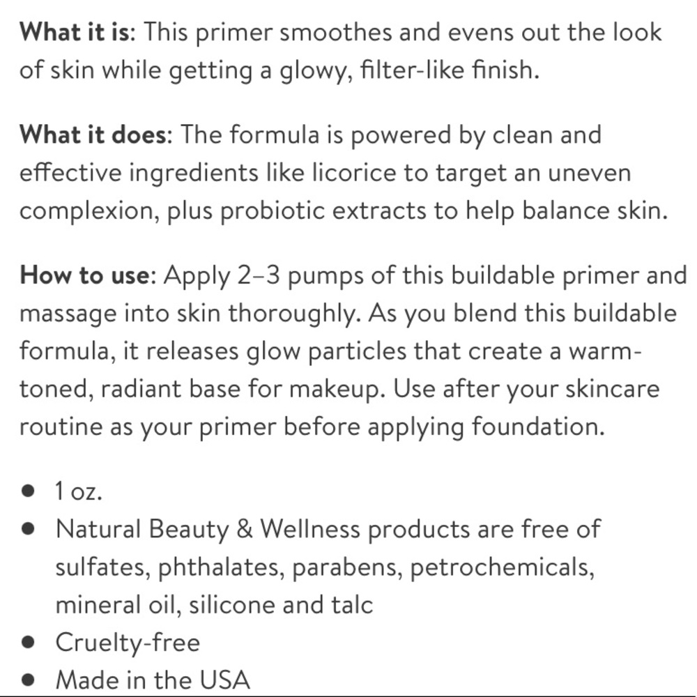 🎉HP🎉 Tula Skincare Face Filter Blurring & Moisturizing Primer - Picture 13 of 13